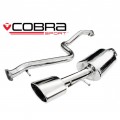 SE08 Cobra Sport Seat Leon Cupra R (1M-Mk1) 2002-05 Cat Back System (2.5" Bore) (Non-Resonated)